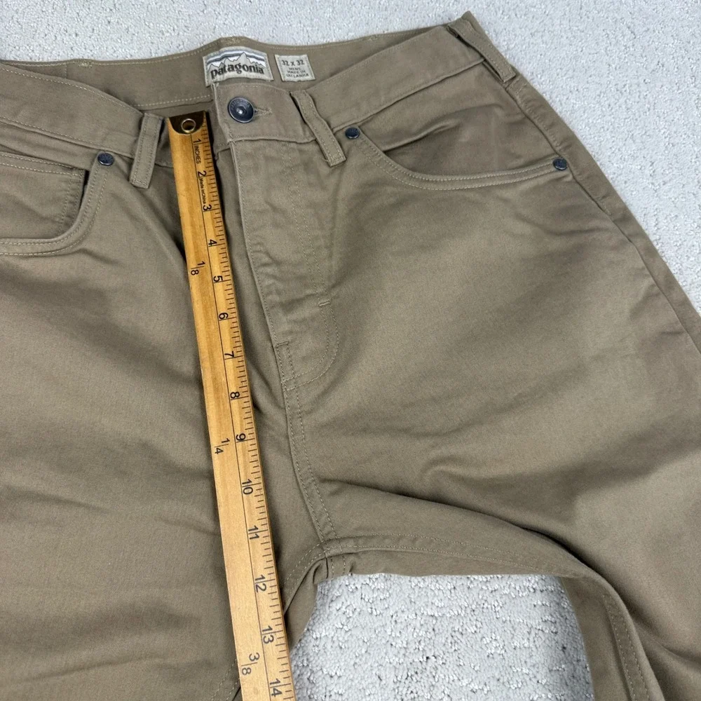 Patagonia Iron Clad Straight Fit Canvas Pants Mens 32x32 Khaki 56491 2023